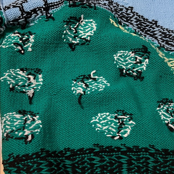 Vintage handmade Sweater with Sheep Design - Picture 16 of 16